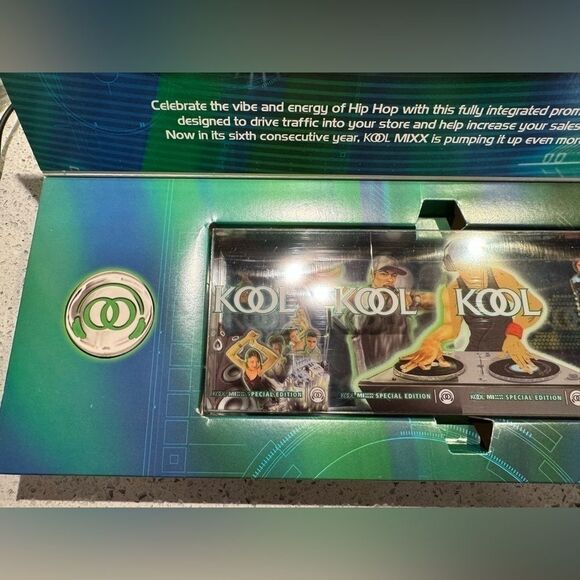 Vintage Mixx Kool Display Dj's Cigarettes Collectible Empty No Cigarettes Music - Picture 5 of 7